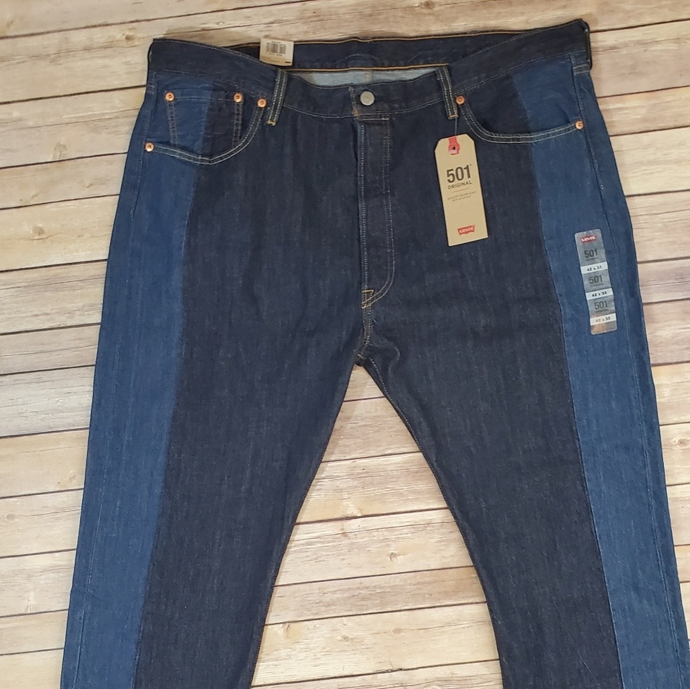 Levi's 501 Original Denim Jeans 42x32 Men's